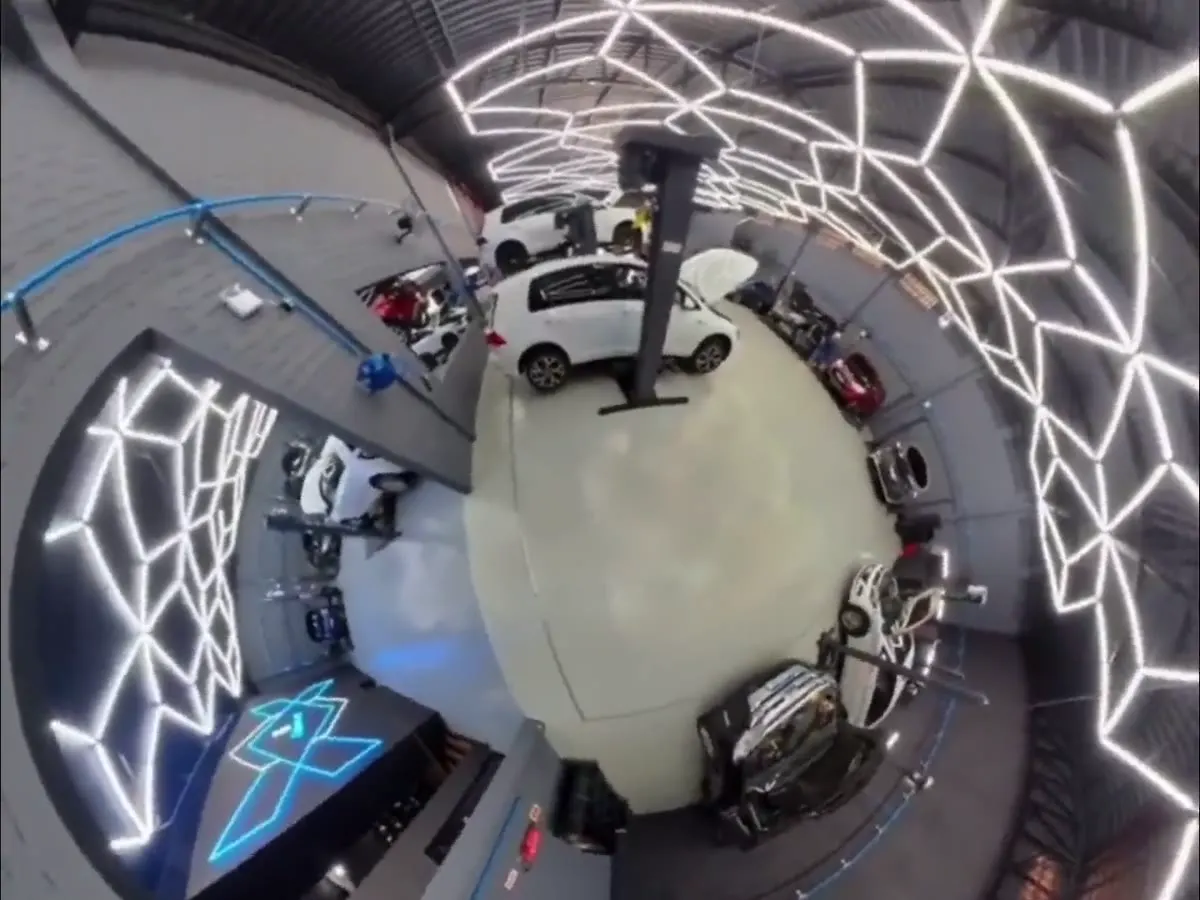 Vista 360° da Eletrovel